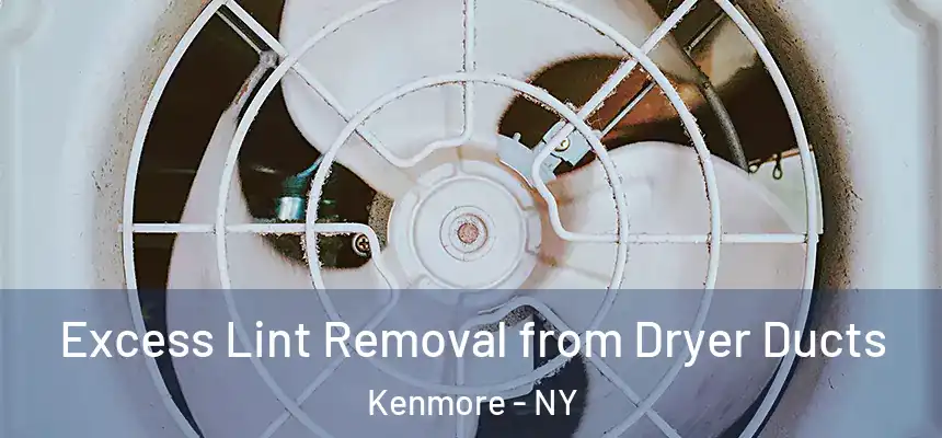 Excess Lint Removal from Dryer Ducts Kenmore - NY
