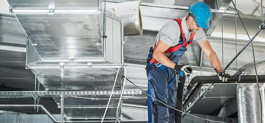 Precise Air Duct Vent Installation in Kenmore